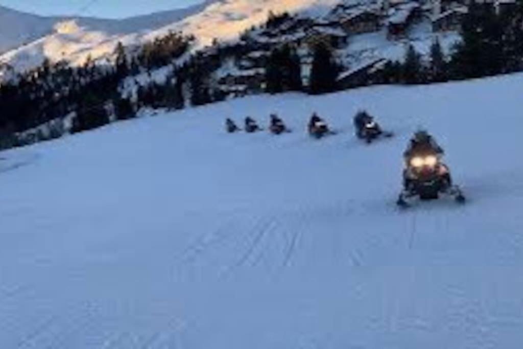 Appartement Belle Plagne Et Parking La Plagne Exteriör bild