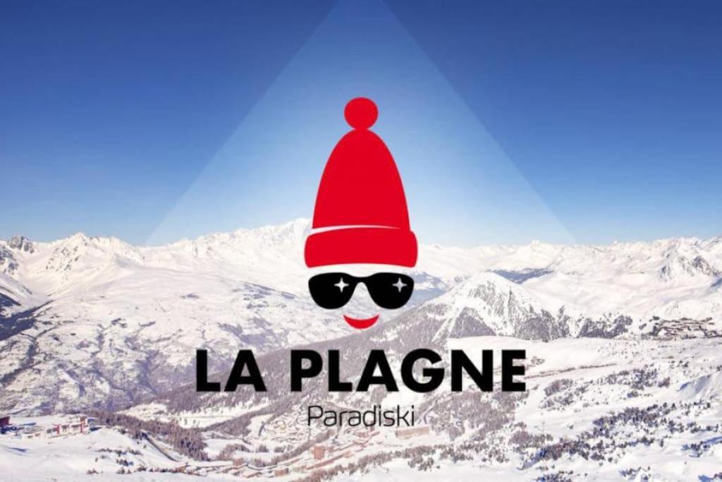 Appartement Belle Plagne Et Parking La Plagne Exteriör bild