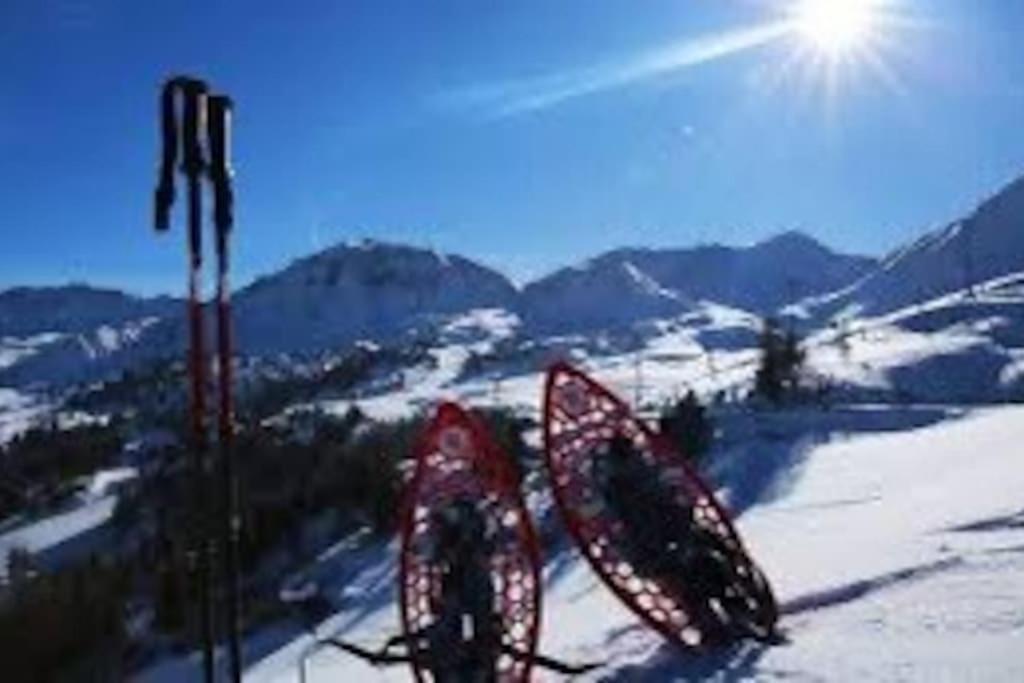 Appartement Belle Plagne Et Parking La Plagne Exteriör bild